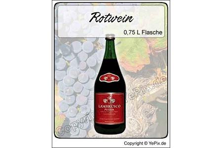 Rotwein 0,75l